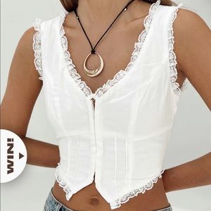 Princess Polly Silvanna Top White